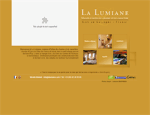Tablet Screenshot of lalumiane.com